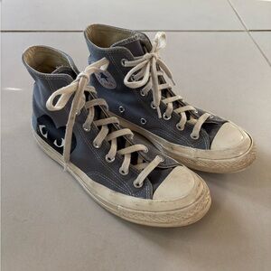 COMME DES GARCONS PLAY Converse Chuck Taylor High Womens 8 Mens 6